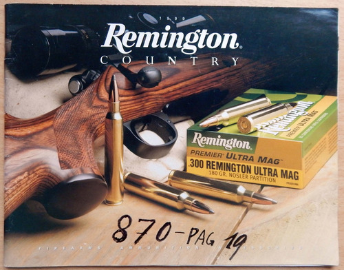  Catálogo De Municiones Y Accesorios Para Armas Remington