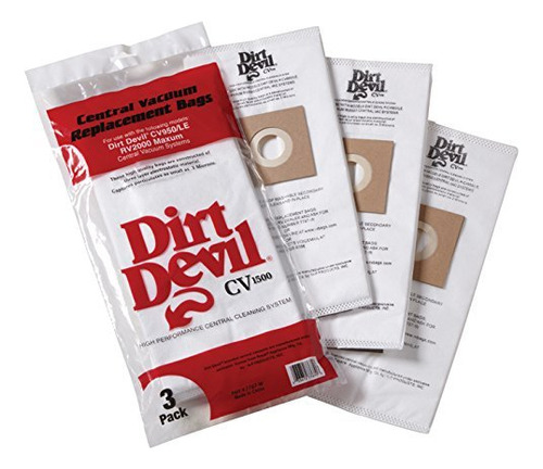 Hp Productos Dirt Devil Cv Bolsa De Filtro De Vacío, (pa