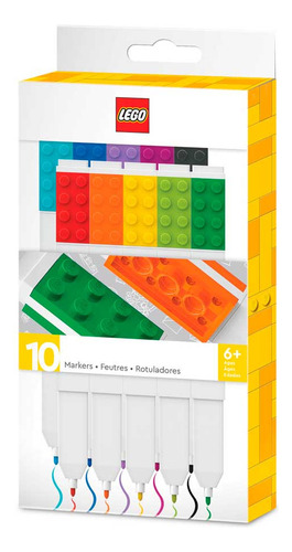 Rotuladores Lego Iconic Writing Inst Markers Pack 10 Und