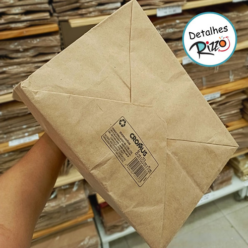 Kit 50 Sacola De Papel 26x23,5x17 Premium Reforçada Com Alça