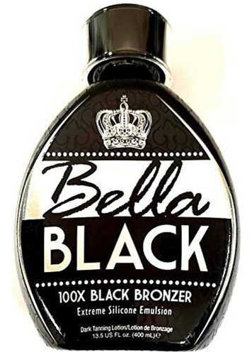Bella Black 100x Bronceador Locion Para Cama Bronceadora 13