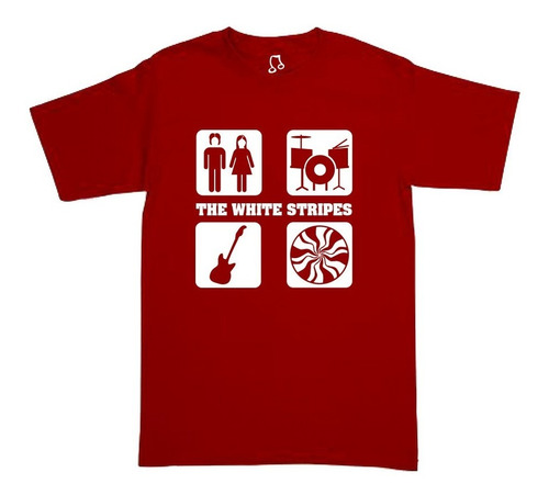 Playera The White Stripes