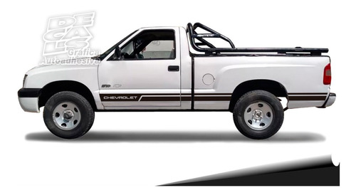 Calco Chevrolet S10 2002 - 2007 Cabina Simple Ultimate Juego