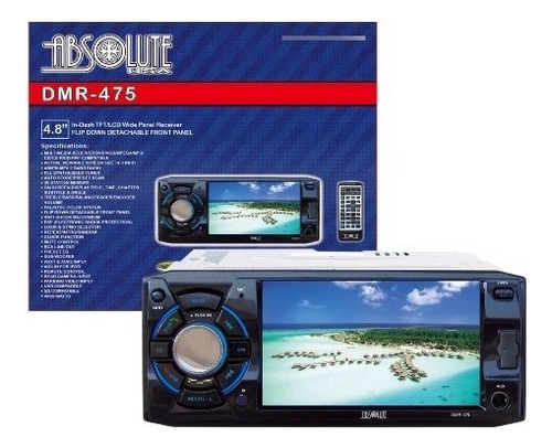 Absolute Usa Dmr 475 4.8 Inch Dvd Mp3 Cd Multimedia