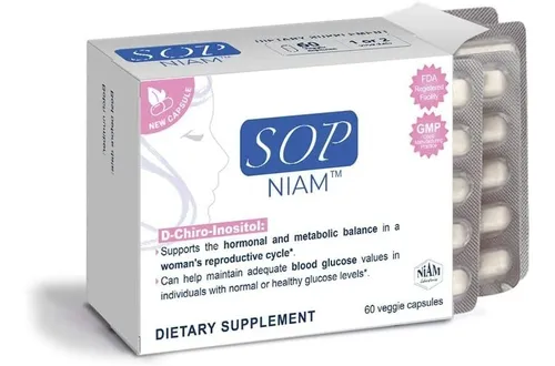 comprar Sop Niam, D-chiro Inositol, Vitaminas Y Minerales, 60 Caps Sabor Sin Sabor