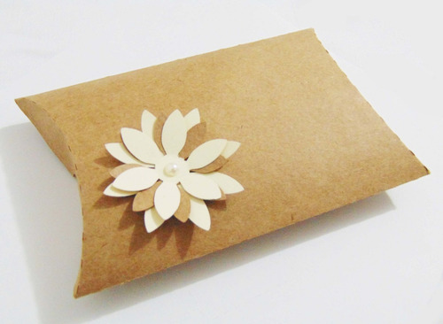 10 Embalagem Caixa Travesseiro Pillow Box - Lembrancinhas