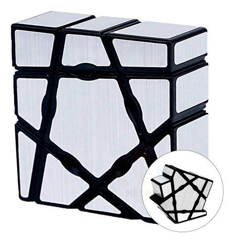 Cubo Mirror 1x3x3 Ghost Cuboide Espejo Yj Uso Profesional 