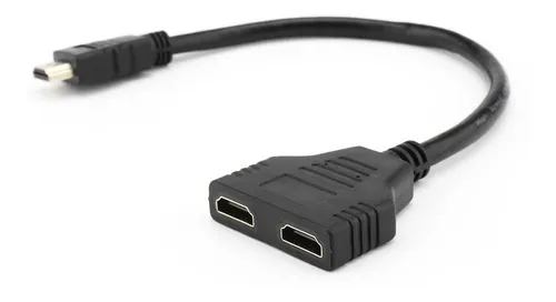 Cable Adaptador Y Hdmi Duplicador De Pantalla X2 Hdmi