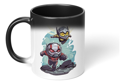 Taza Magica Cambia Color Ant Man And The Wasp Marvel