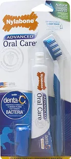 Nylabone Avanzada Oral Care Kit Dental Perro Natural Complet