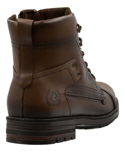 Imagem 5 de 6 de Bota Pegada Em Couro Masculina 18130801