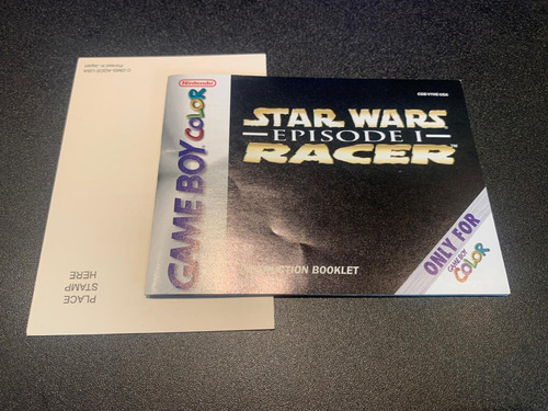 Star Wars Episode 1: Racer Game Boy Color (Usado)