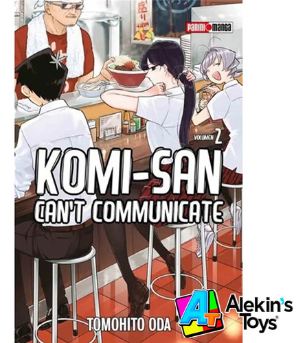 Komi San Cant Communicate Tomo 2 Manga Panini Mexico