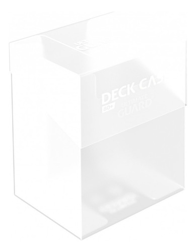 Deck Box Ultimate Guard 80 Unidades Deck Case Transparente 