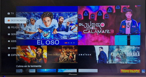 Gratis Streaming Futbol Espn Tnt Chromecast Google C Remoto Blanco (Usado)