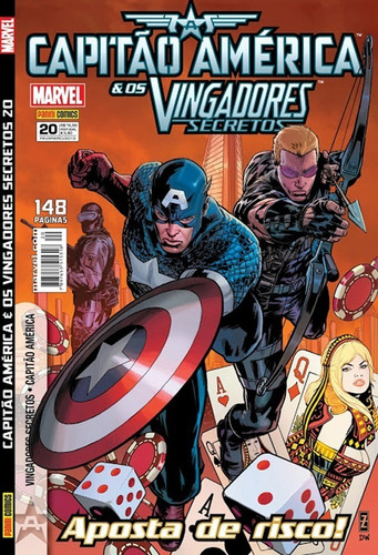 Capitão América & Os Vingadores Secretos 20 Hq Marvel