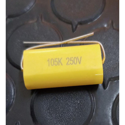 Capacitor De Poliester Para Tweeter 1uf 250v 20 Piezas