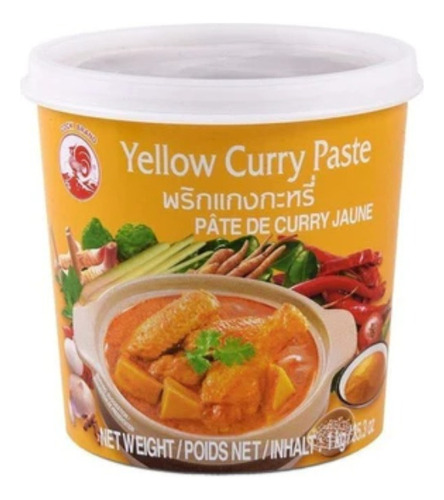 Curry En Pasta 400g Amarillo Cock Brand