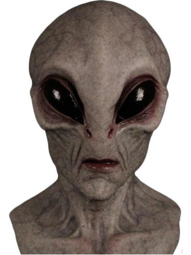 Máscara De Hombre Extraterrestre, De Látex Realista, Para Ha