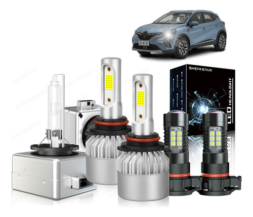 Kit De Foco De Xenón D1s H11 Para 11-13 Jeep Grand Cherokee