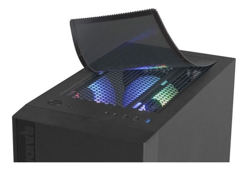 Imagen 8 de 9 de Gabinete Gamer Raidmax H704 Aureola Vidrio Templado
