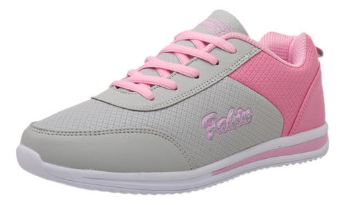 Zapatillas Deportivas Planas De Colores Mezclados Para Mujer