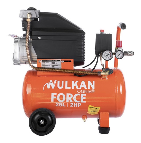 Compresor Aire 25 Litros Electrico 2hp 220 Wulkan Tecnodeliv