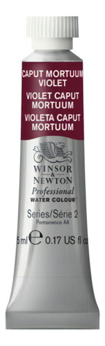 Pintura Acuarela Winsor Newton Cotman 5ml Colores S-2 Tubo Color Violeta Caput S-2 No 125