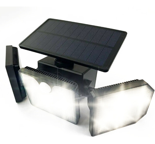 Reflector Lampara Led Solar Sensor De Movimiento Exteriores