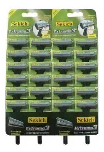 Aparelho Barba Sekich Extreme3 C/24