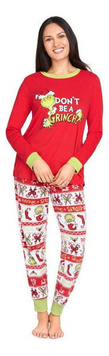 Pijamas Familiares Navidad Pijamas Grinch For Niños Adultos
