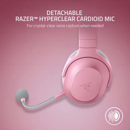 Razer Barracuda X Auricular Inalambrico Color Rosa Quartz