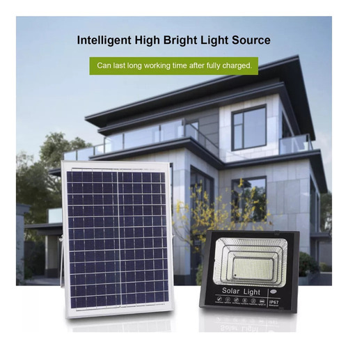 2pcs 25w Al Aire Libre Led Luz Solar Ip67 A Prueba De Agua