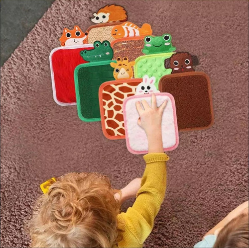 8 X Tapetes Sensoriales Educativo Juguetes Sensoriales Bebes