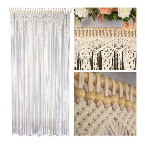 Cortinas De   De Macramé Para Puertas, Cortinas De Ven...