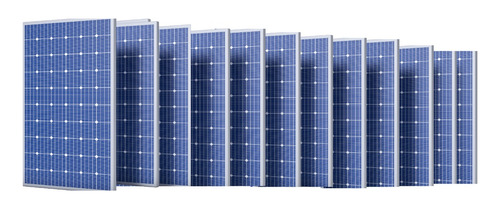 Sistema De 12 Paneles Solares De 550w (sin Instalación)