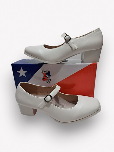 Zapato De Cueca Blanco Del Nº 35 Al 40