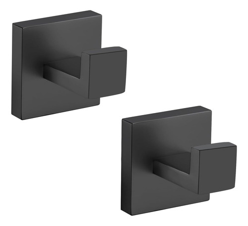 Juego De Accesorios De Baño, Toallero Negro Mate, Soporte Pa