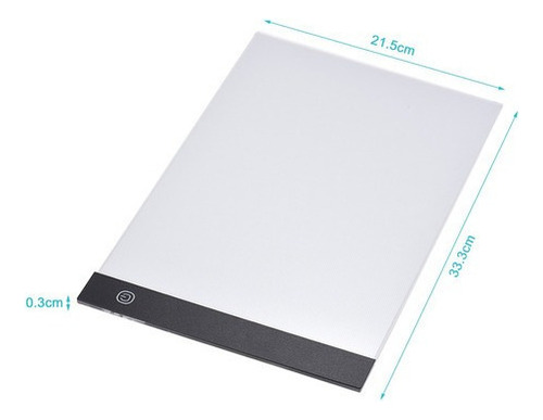 R Caja De Dibujo Led Tabla Para Dibujar A4 Portatil
