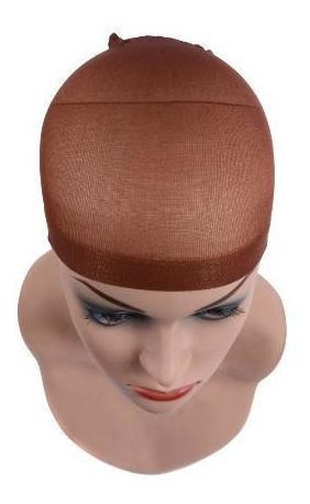 Imagem 2 de 5 de Kit Touca Wig Cap + Fita Azul Walker Tape Lace Front Wig