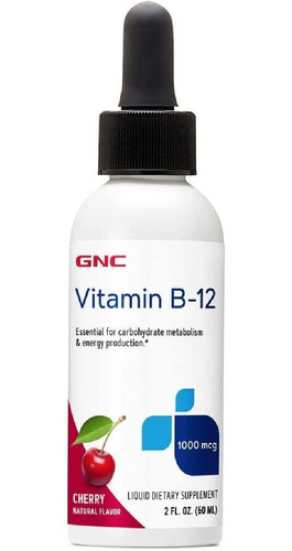 Vitamina B12 Liquida 1000mcg Gnc (60 Ml)