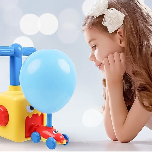 Imagen 3 de 5 de Juguete Bombin Globos Lanza Autos Y Cohetes Para Niños