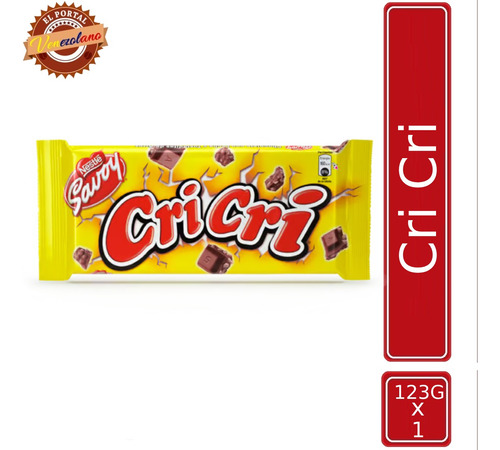 Chocolate Cri Cri  123 G - Kg a $160