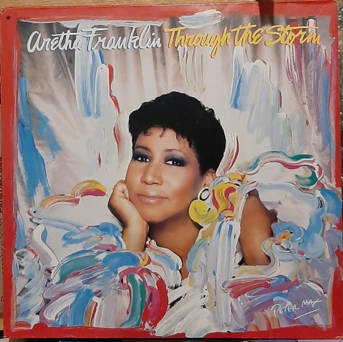 Disco Lp Aretha Franklin Through The Storm Arista #5123