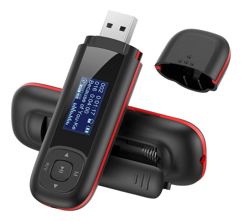 Agptek U3 Reproductor Mp3 Usb Stick, Reproductor De Música D