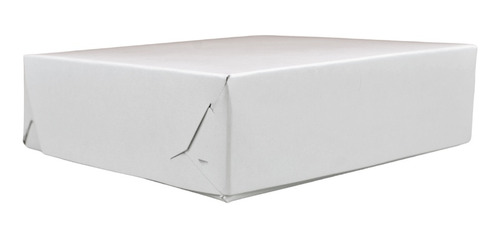 Caja Blanca Para Pastel Panadería - 20x20x6cm, 24 Piezas