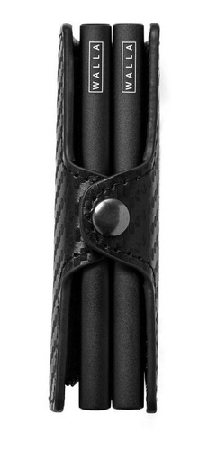 Imagen 3 de 4 de Billetera Walla Wallets Doble - Carbono Black