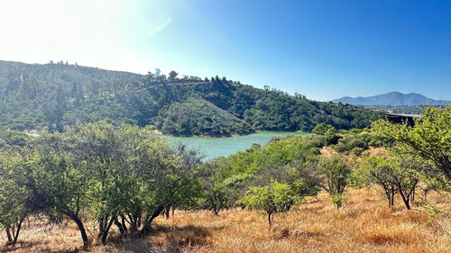 Espectacular Parcela En Orilla De Embalse Los Aromos Limache