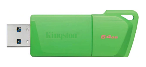 Pendrive Kingston 64gb Usb 3.2 Exodia Neon Green