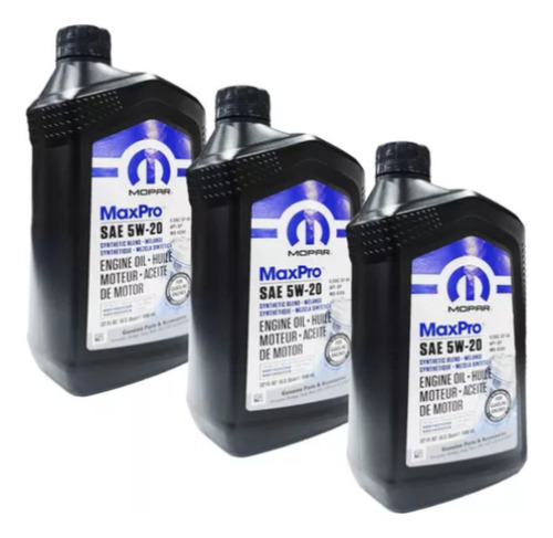 Aceite Motor 5w20 Grand Cherokee 2011 2012 2013 2014 2015 20
